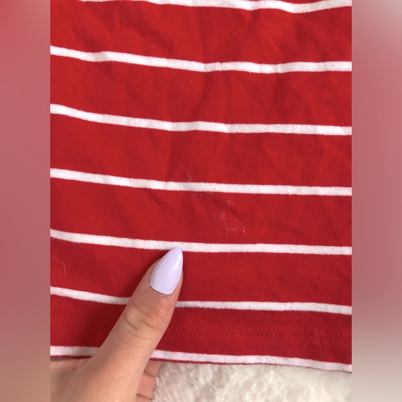 Forever 21 Red Striped Tank top - Picture 2 of 5